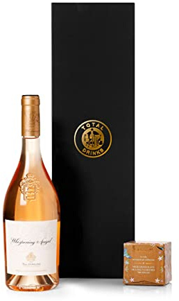 Whispering Angel Rose Wine 70cl & Chocolate Truffle Gift Box