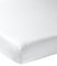 Meyco Home Basic Jersey Uni Spannbettlaken für 1-Person (Bettlaken mit weicher Jersey-Qualität, aus 100% Baumwolle, perfekte Passform durch Rundum-Gummizug, atmungsaktiv, Maße: 120 x 200 cm), Weiß