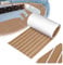 SenMore Mousse Eva Tapis pour Bateau, Navires et Maritimes, Tapis Anti-dérapant en Teck Artificiel Peut Être Utilisé pour la Décoration de Yacht, Kayak, Bateaux, RV, Piscines