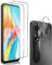 QULLOO 2 Pezzi Vetro Temperato Pellicola per OPPO A78 4G & 2 Pezzi Pellicola Fotocamera Posteriore,[Durezza 9H,Anti-Graffio, Senza Bolle] Protettiva Protezione Schermo