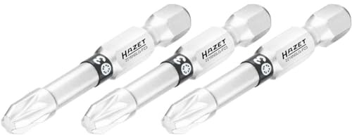 HAZET Bit - Sechskant6,3 (1/4 Zoll) - Pozidriv Profil PZ - PZ3-3-tlg.