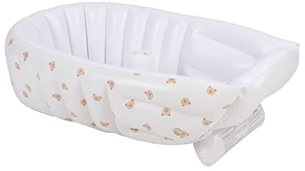 Aufblasbare Baby-Kleinkind-Badewanne, Aufblasbare Baby-Badewanne aus Gassack-PVC-Material Zum Schwimmen für Kleinkinder (TYPE C)