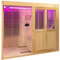 GLOBAL RELAX® | DHARANI S1 Plus Sauna Domestica Individuale a Corpo reclinabile | Riduce Lo Stress I Rilassa i Muscoli | Pannello di Controllo | USB I MP3 I Radio | Riscaldatori di Carbonio