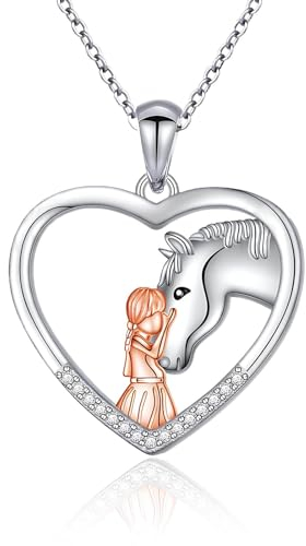 Ozmw 1Pcs Pferde kette mädchen