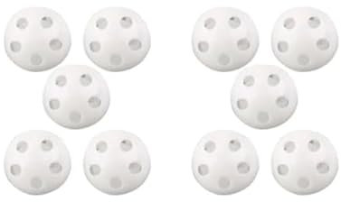 10 Stück Weiße Rasselkugeln Einsätze Rassel Box Reparatur Puppe Geräuschemacher Geräuschemacher Einsatz Rassel für Tierpuppe Puppe, Rasseln und Plüsch Ringe