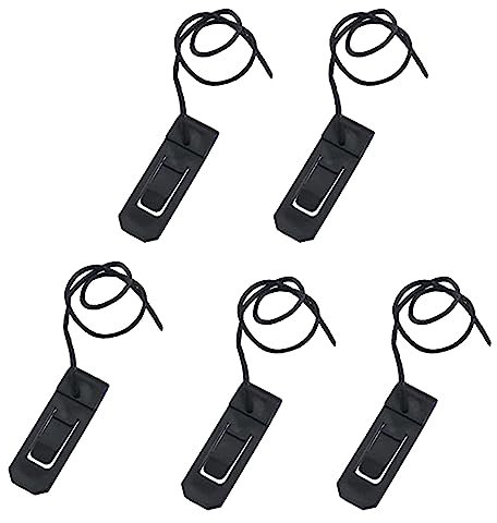 X-Institute 5Pcs Paddle Board Fin Clip Separator Ski Clip Schnalle Surfbrett Clip Surfbrett Zubehör