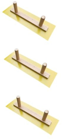 HOMSFOU 3St Wandkratzbrett kunststoffgriff caulkmate Gipsspachtel handschaufel handwerkzeug Wand spachtelmasse Trockenbauschaber Putzkelle Betonglätter Wandputzwerkzeuge Glättkelle Plastik