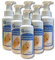6 x 500ml Foaming Hand sanitiser Disinfectant pump spray bottle - Alcohol Free - Bactericidal & Viricidal - Non-Scented, Non-Irritant