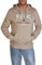 MUSTANG Hoodie Herren Bennet Regular Fit Kapuzenpullover Pullover Print 100% Baumwolle, Größe:XXL, Farbe:Moon Rock (1016077-3134)
