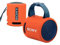 Protective Silicone Cover for SONY SRS-XB 100/SRS-XB 13 Portable Bluetooth Speakers - Shockproof, Dustproof, and Waterproof for Worry-Free Use Anywhere,Orange