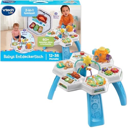 VTech Baby Entdeckertisch – Interaktiver Spieltisch 12-36 Monate