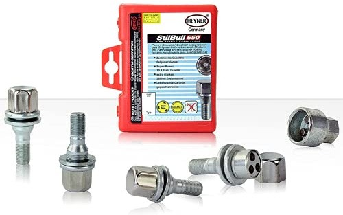 Tuercas de bloqueo de rueda HEYNER M12x1,25 tornillos [citc ZH4]