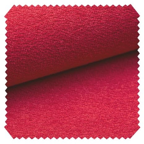 novely® MOERS feiner Bouclé Polsterstoff Möbelstoff außergewöhnliche Optik | Meterware | 1lfm (11 Rot)