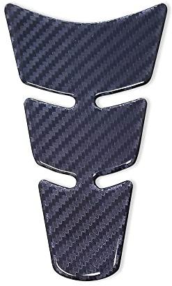 4R Quattroerre.it 18046 Tankpad 3D Motorrad Tankschutz Mini Slim, Carbon Hi-Lux, 8.5 x 13 cm