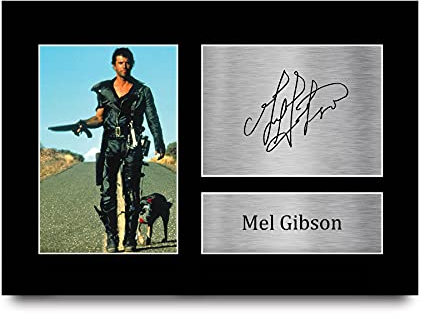 HWC Trading Mel Gibson A4 Ungerahmt Signiert Gedruckt Autogramme Bild Druck-Fotoanzeige Geschenk Für Mad Max Filmfans