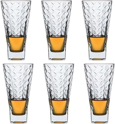 WZYYCV Chope Bière Verre à vin créatif, Verre à Cocktail, Verre à vin sans Pied, Tasse à bière, Tasses à thé, 375 ml/12.7 oz Verrerie
