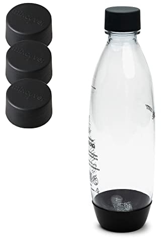 mixcover Deckel kompatibel mit SodaStream Plastikflaschen PET Kunstoff-flaschen Ersatzdeckel 3er Set