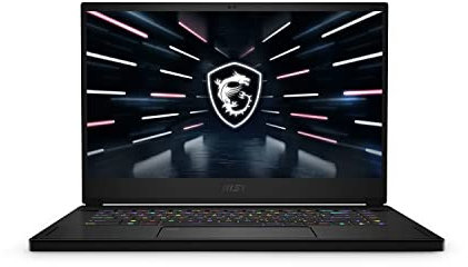 MSI Notebook Stealth GS66 Gaming Laptop (12UH-201UK), Core Intel i7-12700H, 15.6 inches QHD 240Hz Panel, NVIDIA GeForce RTX 3080, 16GB, 1TB SSD, Windows 11 - Core Black