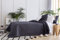 Todocama Fine Boutique Tagesdecke mit Rautenmuster, für Frühling, Sommer, Herbst und Winter, 100% extra weiche Mikrofaser, Mehrzweck-Bettdecke, 105-200 x 260 cm, Dunkelgrau