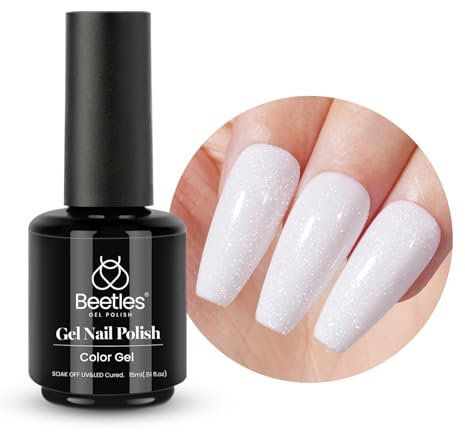 Beetles Gel Polish 1Pcs Gel Nail Polish Reflective Rose Gold Glitter 799