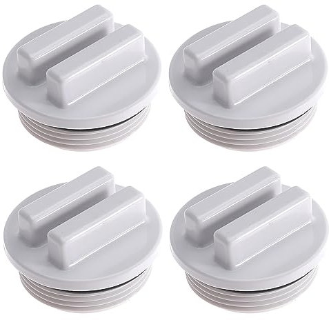 Kicofyee Bouchon d'hivernage fileté de 3,8 cm pour filtre de piscine Hayward Pentair remplace SP1022C pour hivernage des piscines pendant la saison d'hiver (Fitting-W4)