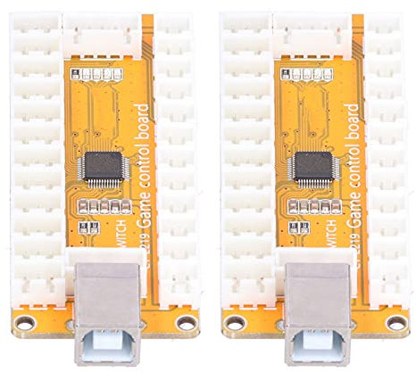 Encodeur USB de Jeu D'arcade Encodeur de Contrôleur de Manette de Jeu sans Latence avec Câble de Manette pour PS3, pour Commutateur, pour, pour Retropie, pour MAME