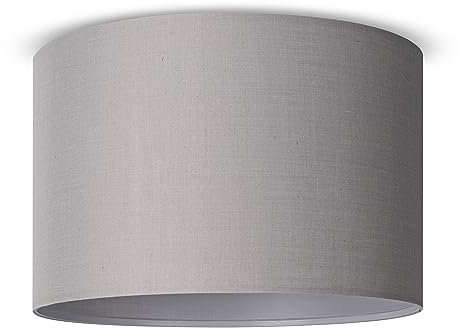 Paco Home Deckenlampe Aus Aluminium Und Stoff Deckenleuchte Hängelampe Ø45,5cm Breit Wohnzimmerlampe Esstisch Esszimmerlampe E27 Einfarbig 1 Flammig