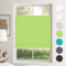 Plissee ohne Bohren Plissees Klemmfix Grün 90x130cm(BxH) Jalousie Plisseerollo Blickdicht Fensterrollo innen ohne Bohren Sichtschutz & Sonnenschutz Rollos für Fenster ohne Bohren