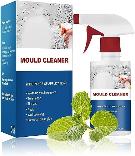 Espuma limpiadora de moho, espray de moho, potente limpiador de espuma multiusos, spray de espuma removedor de moho, spray rápido y eficaz limpiador de moho, spray de limpieza milagroso multiusos para
