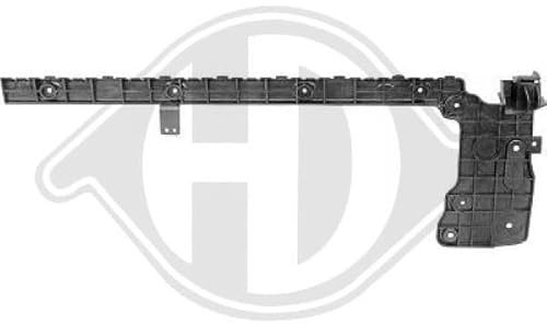 DIEDERICHS Halter, Stoßfänger 1457159 hinten links | Kompatibel mit: FORD TRANSIT V363 Bus, TRANSIT V363 Kasten