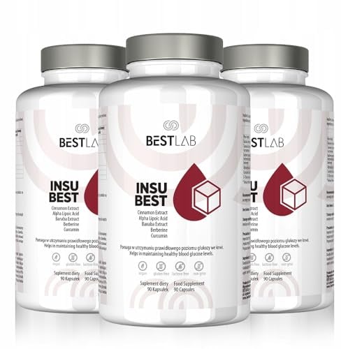 3x Best Labs InsuBest 90 Kapseln Diabetes Adipositas