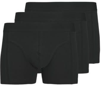 JACK & JONES Herren Jacordinary Trunks 3 Pack, Black, m (3er Pack)