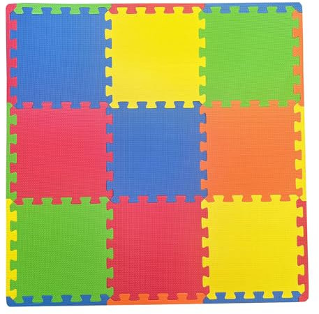 30cm X (10Pcs) Soft EVA Interlocking Foam Mats Play Carpet Home Floor Puzzle Mat Gym Tiles Yoga Exercise Mats