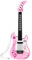 BONKZEBU Giocattolo Multifunzionale per Basso Elettrico per Bambini Giocattolo per Strumento Musicale Leggero per Bambini Chitarra Giocattolo per Bambini Basso Multifunzionale con (///)