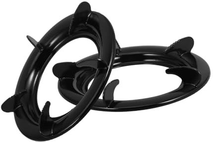 OSALADI Gas Stove Pot Rack Wok Support Ring for Gas Burner Stove Top Wok Rack Replacement Cooking Accessory