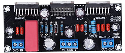 Audiomodul, TDA7293 Mono-Verstärkerplatine 255 W, Leistungsverstärkungsmodul mit Weicher Klangqualität für Heimkinos, Multimedia, Verstärker