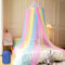 Spetsbst Betthimmel Mädchen Regenbogen, Himmelbett Vorhänge Baldachin Kinderzimmer, Hängendes Mückennetz Bett, Fliegennetz Moskitonetze Für Mädchen Zimmerdekoration Reise Und Zu Hause Indoor Outdoor