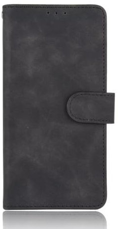 PONRFEKT Custodia a portafoglio per LG Wing 5G,Magnetica Flip Custodia in Pelle on scomparto per carte di credito,con cavalletto protettivo antiurto Cover-Nero