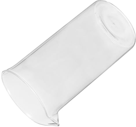 GLEAVI Coffee Press Replacement Cup Glass for 6 Cup Cafetiere and Iced Tea Brewer Lightweight Sturdy Glass with Easy Installation