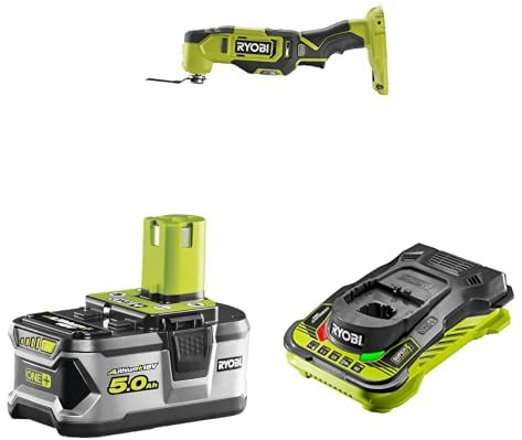 RYOBI RMT18-0 Multi-Tool + 5ah Battery & Charger