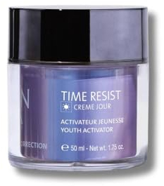 Time Resist Jour Yonka 50ml | Anti-Aging Tagescreme mit Youth Activating Complex und Hyaluronsäure, Reduziert Falten und Linien | Dermatologisch nachgewiesene Ergebnisse! 96% natürlichen Ursprungs