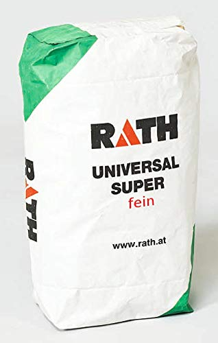 25 kg Rath Universal fino 0-1 mm de cemento refractario mortero de arcilla refractaria, mortero de arcilla refractaria, mortero de horno hidr. Fig.