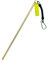 D DOLITY 34cm Aluminium Riffstab Unterwasser Tauchen Zeigestab mit Spiralkabel - Gold