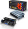 Print-Klex Toner + Trommel kompatibel für Brother TN3480 DR3400 MFC-L5700 DN MFC-L5700 DNLT MFC-L5700 DW MFC-L5700 Series MFC-L5750 DW TN-3480 DR-3400 Schwarz Farblos - Color Line Serie
