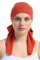 Bamboo and Cotton Chemo Headwear Hair Loss Fitted Pre-Tied Bandana (Zimt)