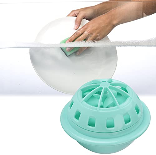 Mini Lavavajillas, Lavavajillas Pequeño Ultrasónico, Multifuncional Lavaplatos Portatil, Doble Purificación, Función de Apagado Automático, Lavavajillas Portatil para Oficina, Cocina, Viaje(Verde)