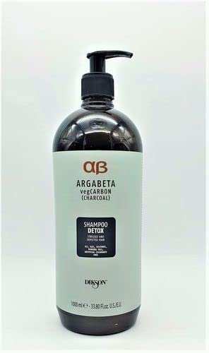 Detox Shampoo 1000 ml - ArgaBeta vegCarbon Dikson