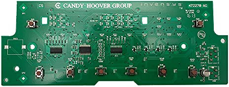 46007570/41035751 Module d'affichage de panneau de commande électronique d'assemblage de carte de contrôle de pièces de machine à laver pour Candy