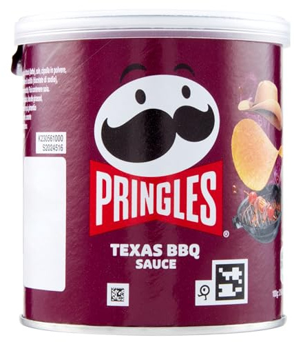 Pringles Texas BBQ Sauce Potato Chips 40 g (Pack of 12)