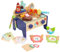 Bluey Wooden BBQ & Salad Playset - 33-Piece Colourful Role-Play Grill Set with Tongs & Food Pieces, FSC-Certified Wood, Realistic Pretend Cooking Toy for Kids 3+, Durable & Eco-Friendly